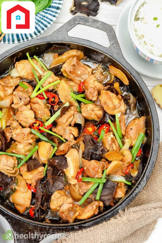 Chicken Ginger and Mushroom ushroom