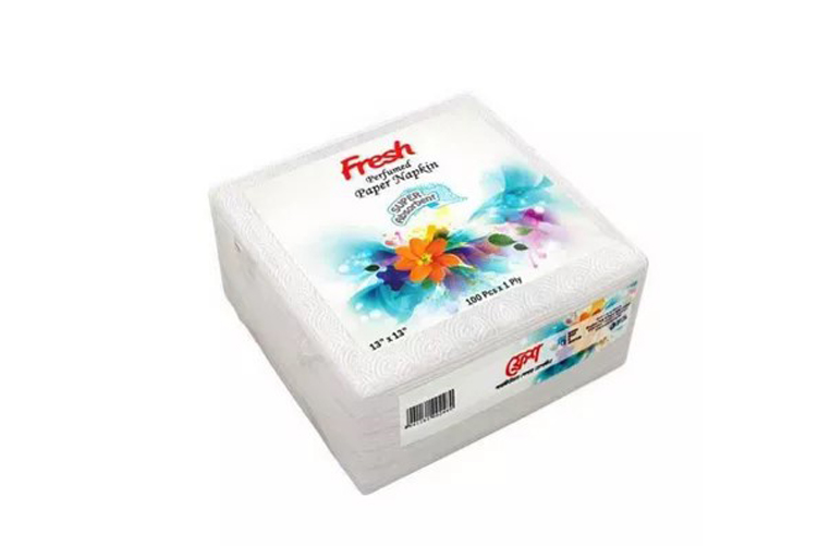 Fresh Paper Napkins 13" Perfumed (100X1 Ply)