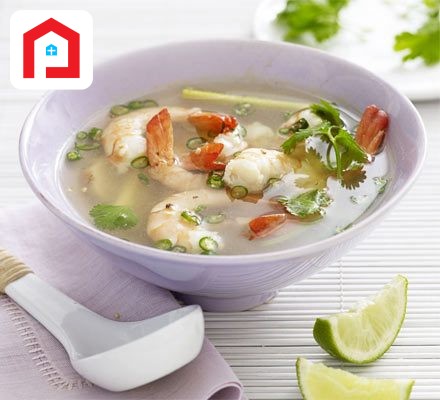 Vegetable clear soup