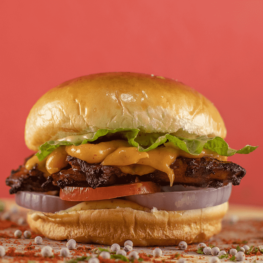 Chicken Sausage Burger