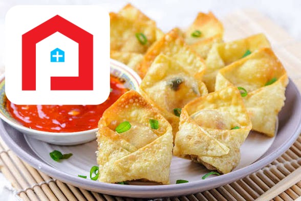 Fried Wonthon 8 Pcs