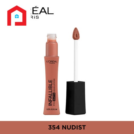 L'Oreal Paris Infallible Pro Matte Liquid Lipstick - Nudist 354 (5 ml)