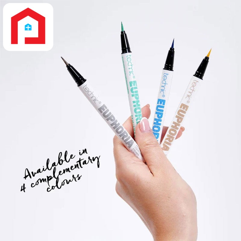Technic Euphoria Metallic Liquid Eyeliner 0.8ml - Green