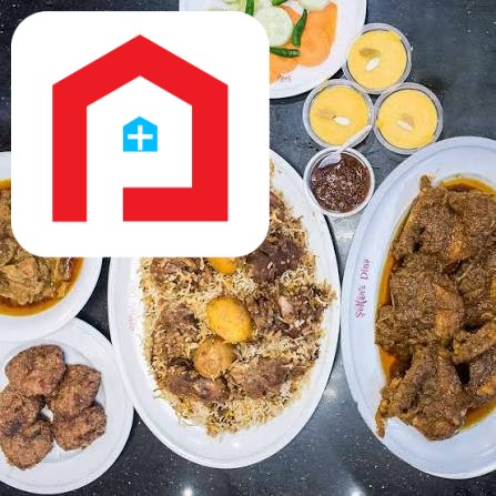 Basmati Kacchi, Chicken Roast, Firni, Salad, Chutney