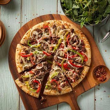Beef Naga Pizza