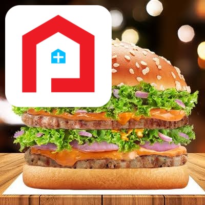 Chicken Double Patty Burger