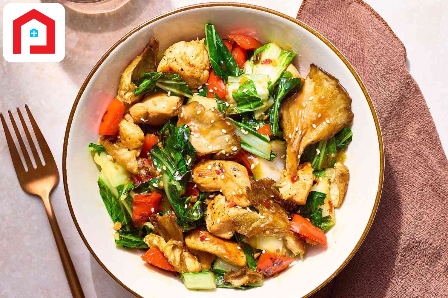 Chicken Ginger and Mushroom
