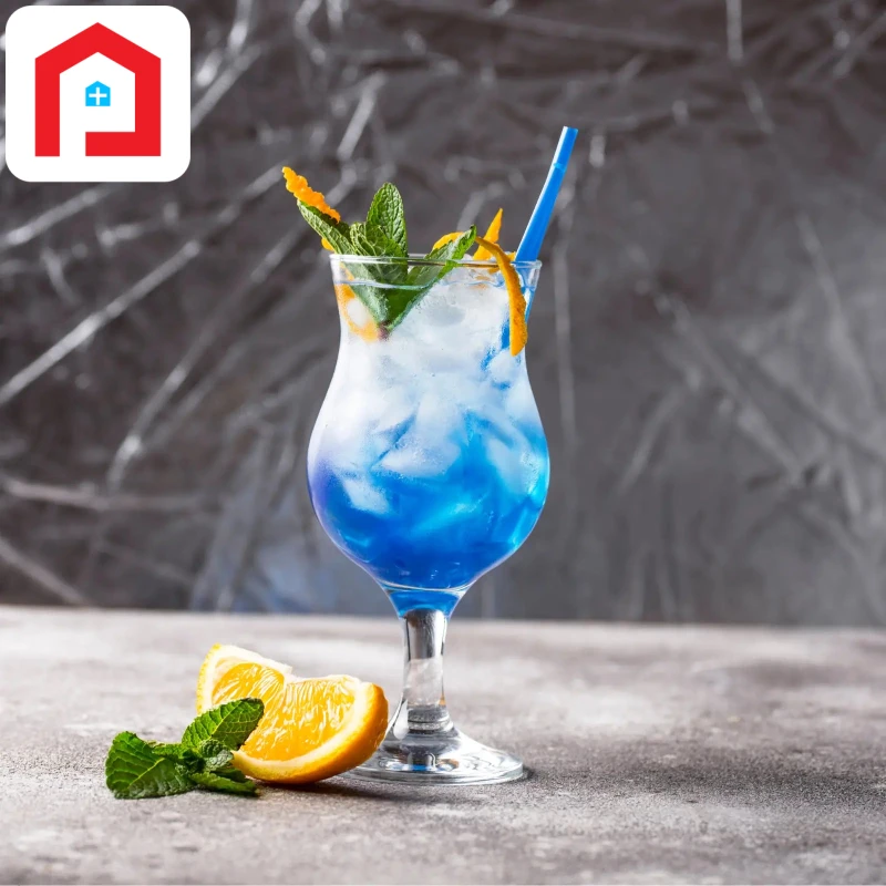 Blue Lagon Mocktail