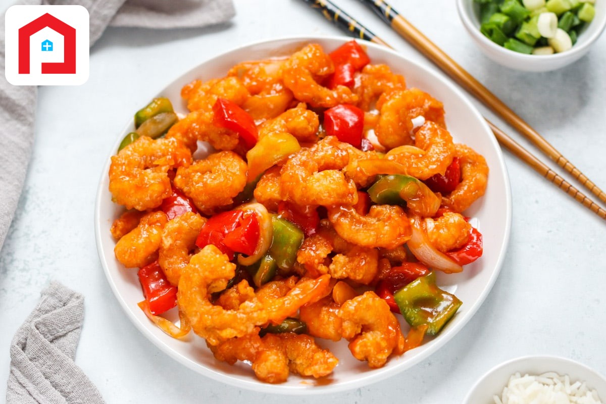 Sweet and Sour Prawn