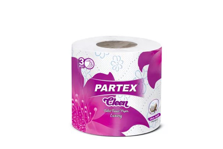 Partex Cleen Toilet Tissue Paper Luxury (3 Ply)