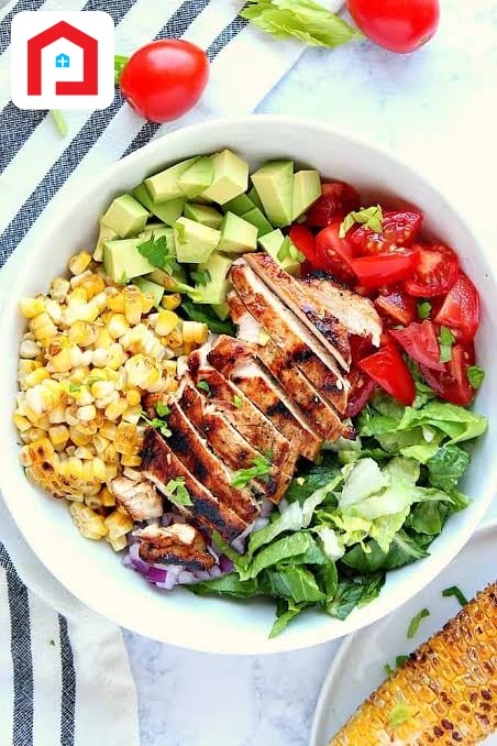 Grilled chicken salad