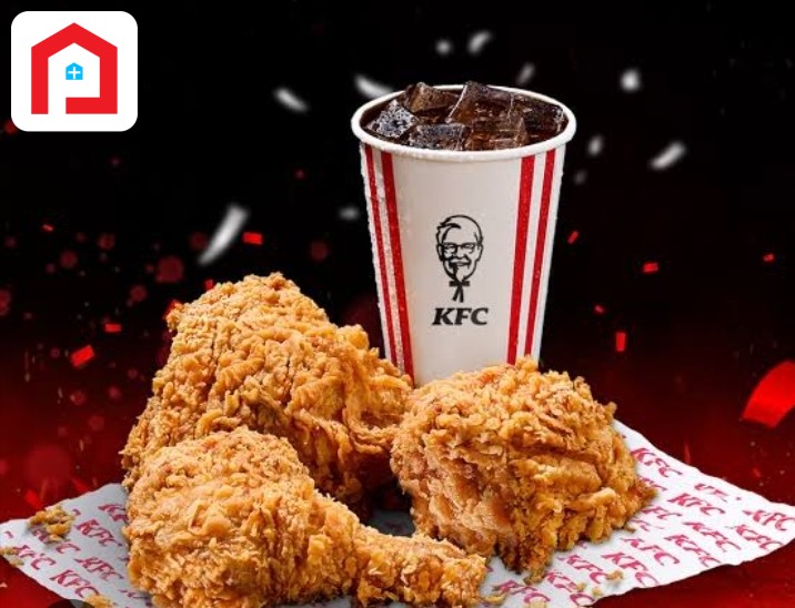 KFC chicken , 2 pcs/3pcs