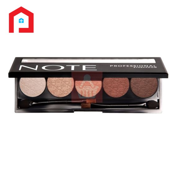Note Cosmetics - 5 Colors Professional Eyeshadow Palette - 104