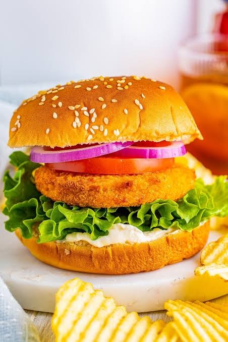 Chicken Patty Burger