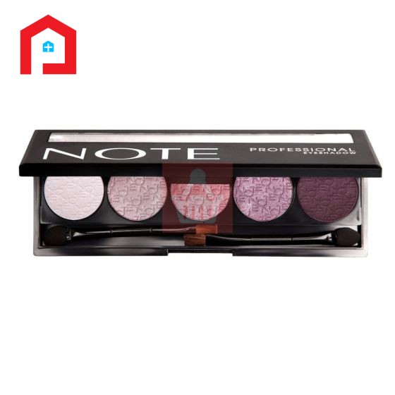 Note Cosmetics - 5 Colors Professional Eyeshadow Palette - 102