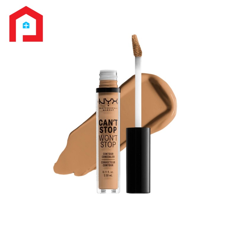 NYX Soft Beige NYX Can’t Stop Won’t Stop 24HR Full Coverage Matte Concealer