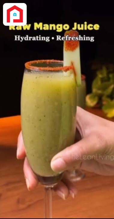 Spicy Green Mango Juice