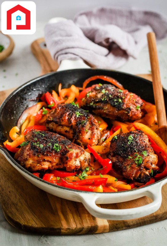 Chicken and Bell Paper