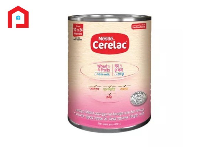 Nestle cerelac wheat & 4 fruits with Milk Tin (10-24) Month