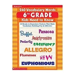 School Vocabulary Class 6 (Paperback)