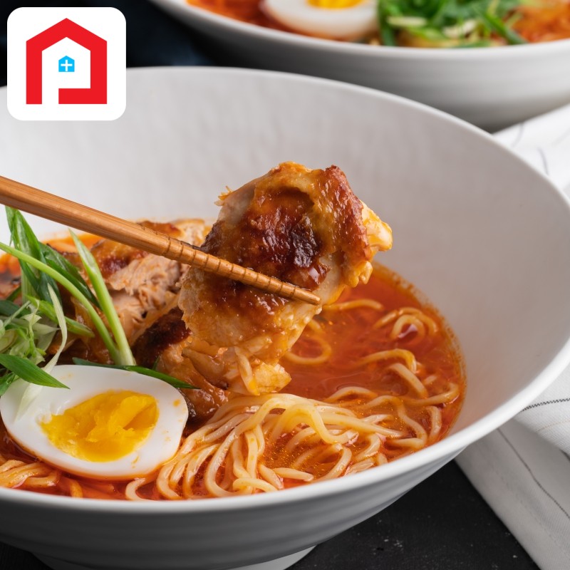 Korean Spice Chicken Raman