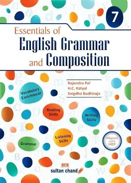 Royal English Grammar And Composition With Model Questions - Class 7 (Paperback)