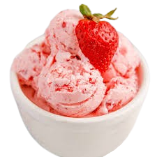 Strawberry ice Cream