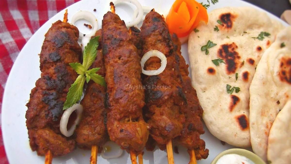খাসির শিক কাবাব (হাফ)