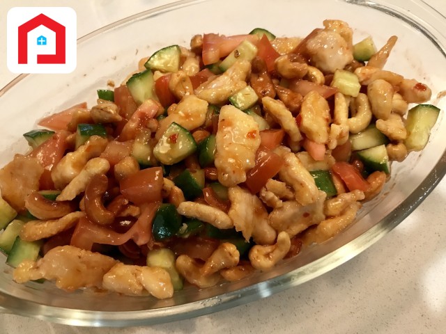 Chicken Cashew Nut Salad