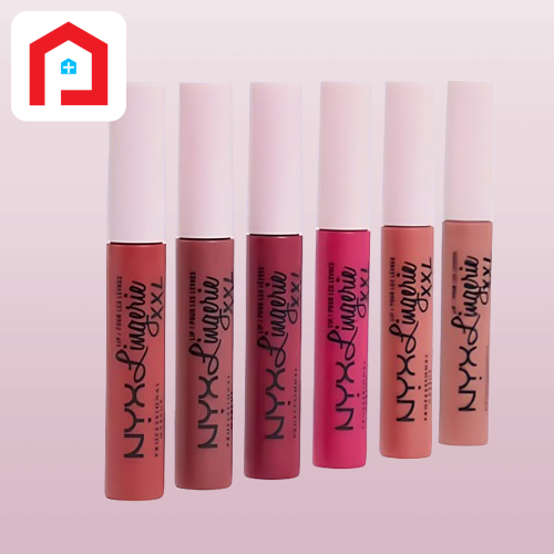 Lipstick NYX Lipstick Lip Cream Professional Makeup Lip Lingerie XXL Matte Liquid Lipstick 16H