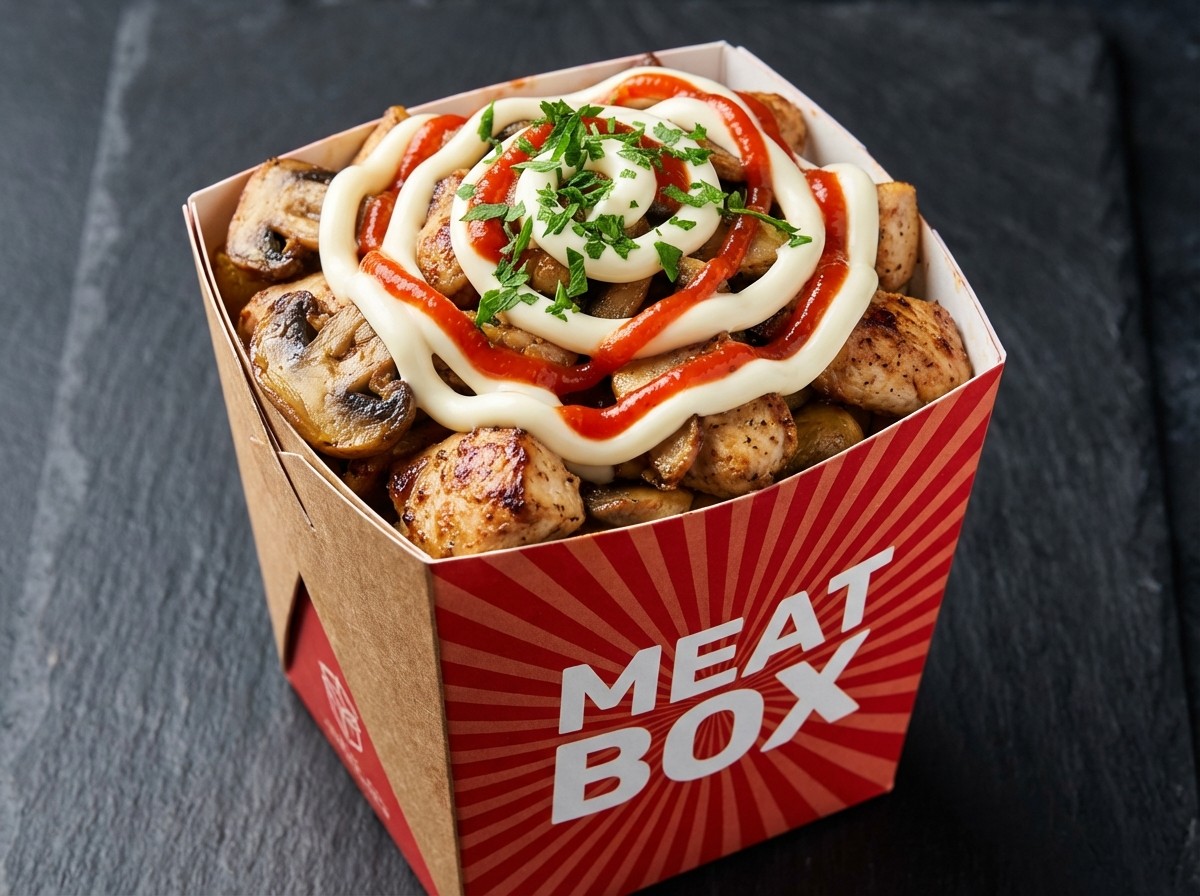 Chicken Mushroom Meatbox