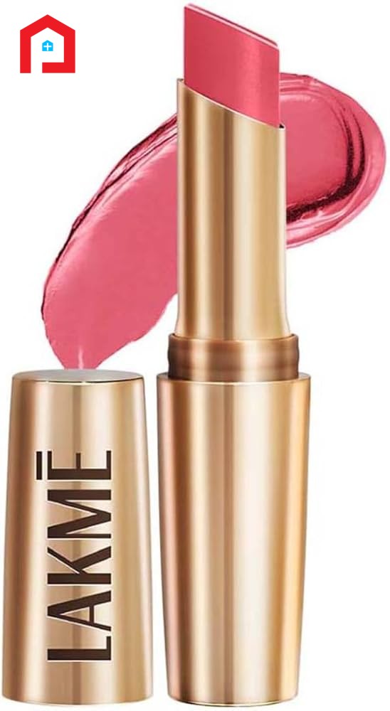 Lakme 9TO5 Primer + Matte Lip Color Blush Pink 3.6