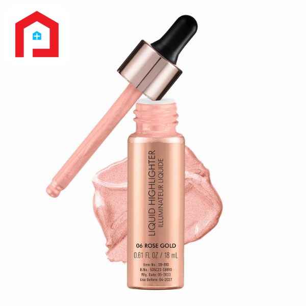 Swiss Beauty Liquid Highlighter - Rose Gold 06
