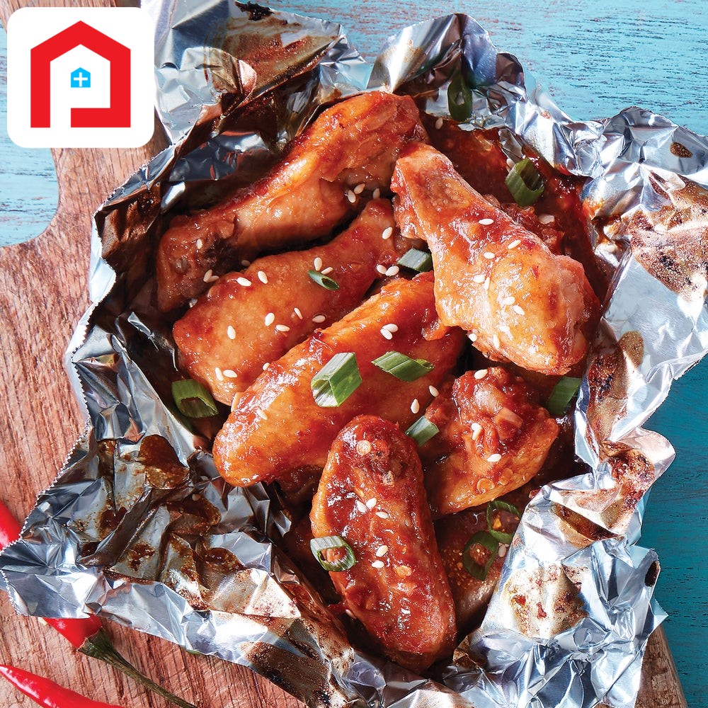 Thai  chicken in Foil Paper