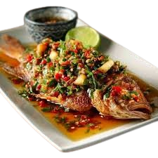 Thai Deem Fried sanpper with/Sweet & Sour/ grilled/BBQ