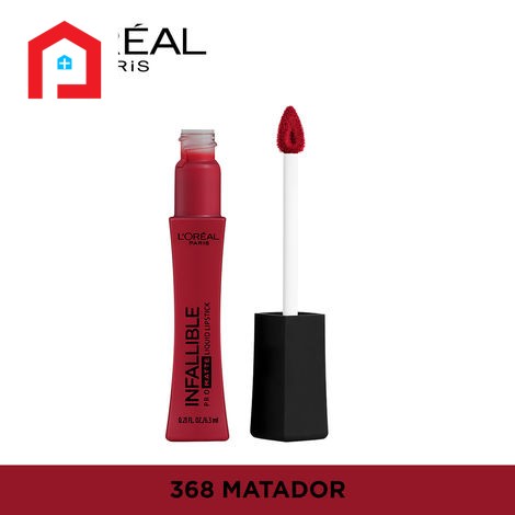 L'Oreal Paris Infallible Pro Matte Liquid Lipstick - Matador 368 (6.3 ml)