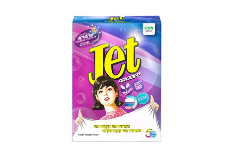 Jet Aroma+ Detergent Powder Paper Pack