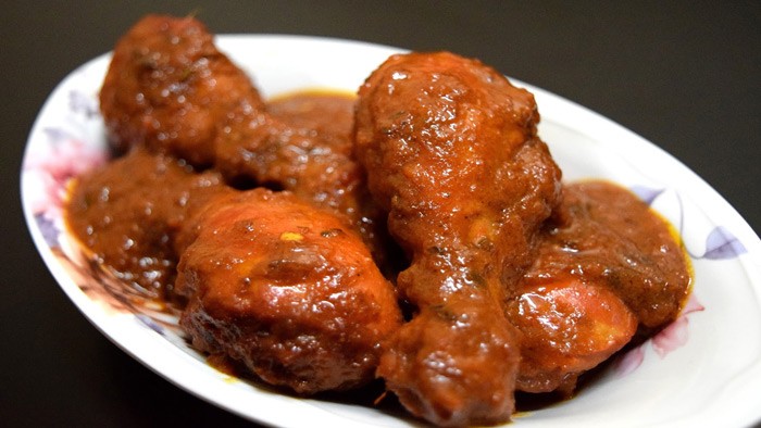 মুরগী ঝাল ফ্রাই সিঙ্গেল