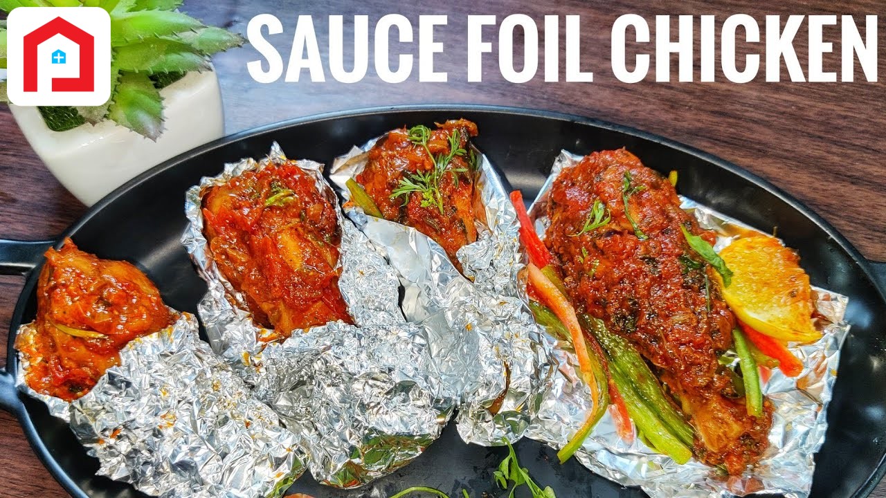 Thai chicken in  Foil Paper