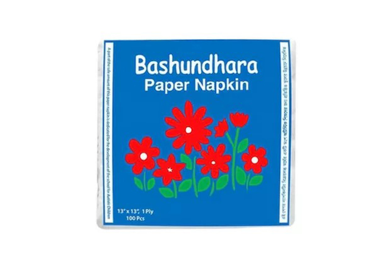 Bashundhara Paper Napkins 13" Unscented