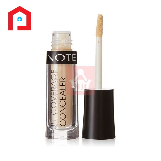 Note Cosmetics - Full Coverage Liquid Concealer - 02 Beige