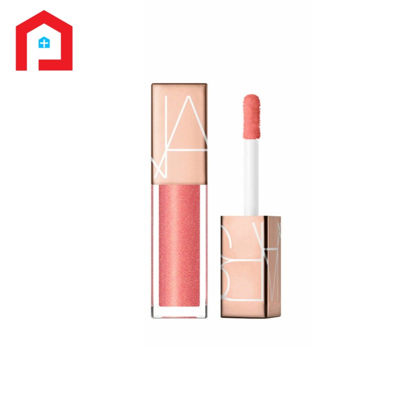 NARS Mini Afterglow Lip Shine Gloss In Orgasm 3.7 mL