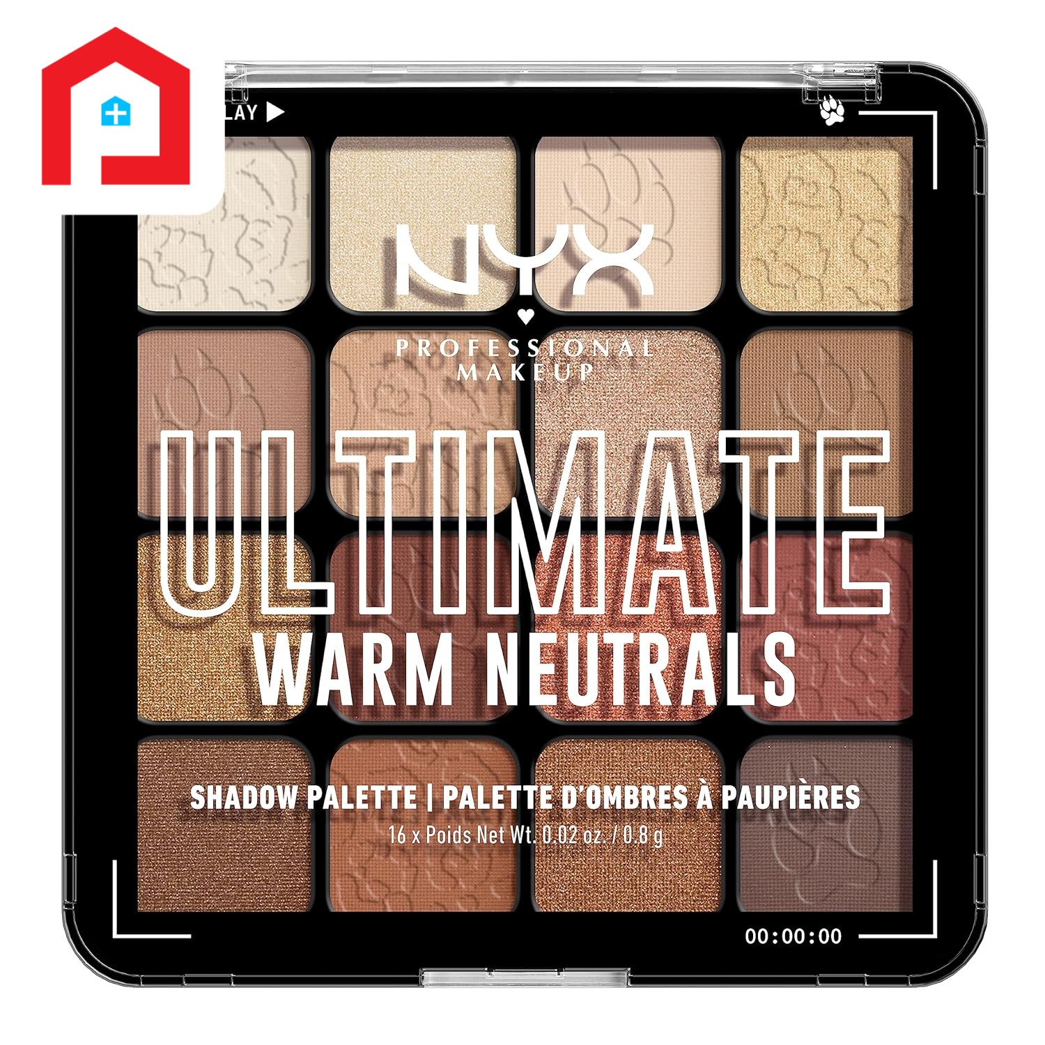 NYX PROFESSIONAL MAKEUP Ultimate Shadow Palette - Warm Neutrals