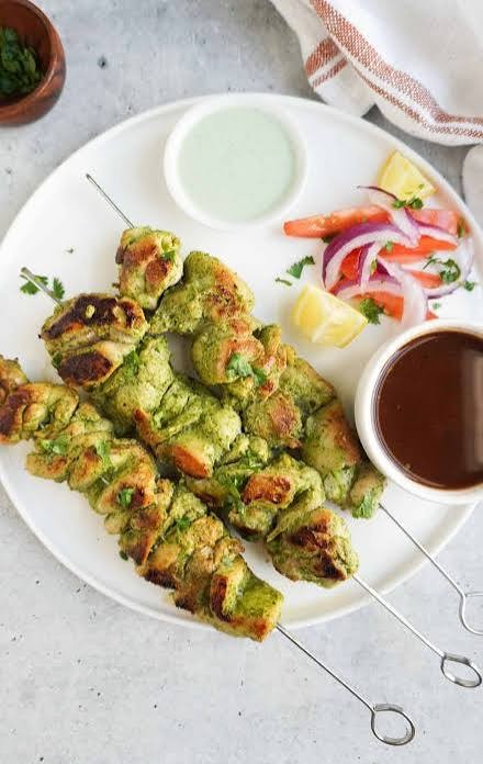 Chicken Hariyali Kebab