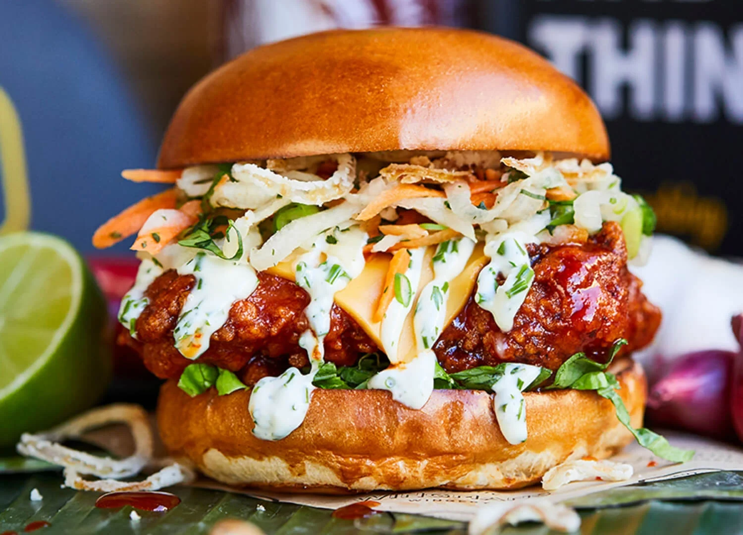 Thai Chicken Burger