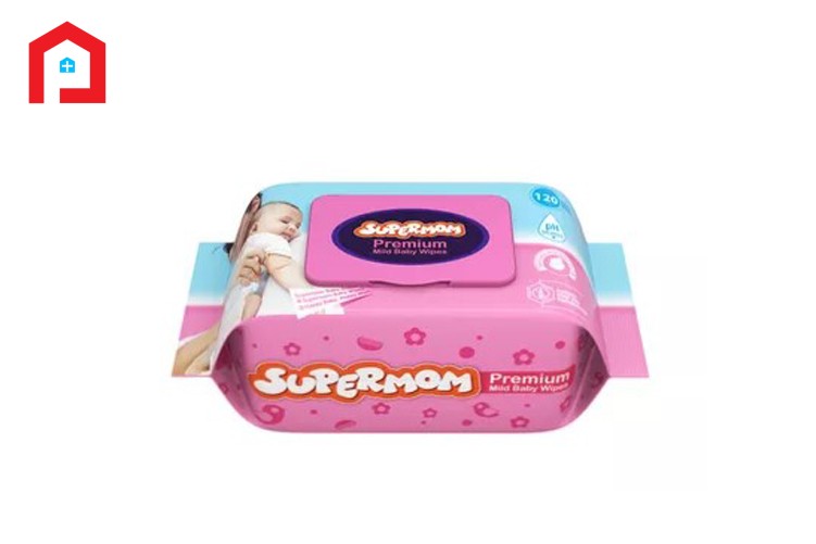 Supermom premium Mild Baby wipes