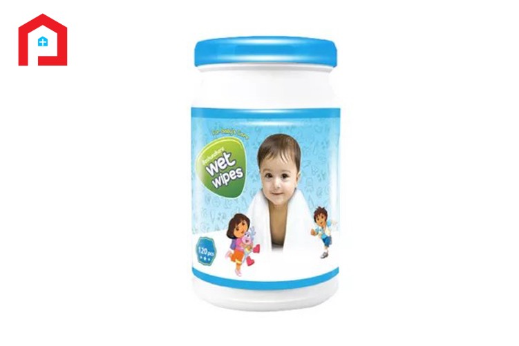 Bashundhara Baby Wipes( Sky Blue)